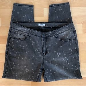 Kensie Grey Star Jeans New Without Tags